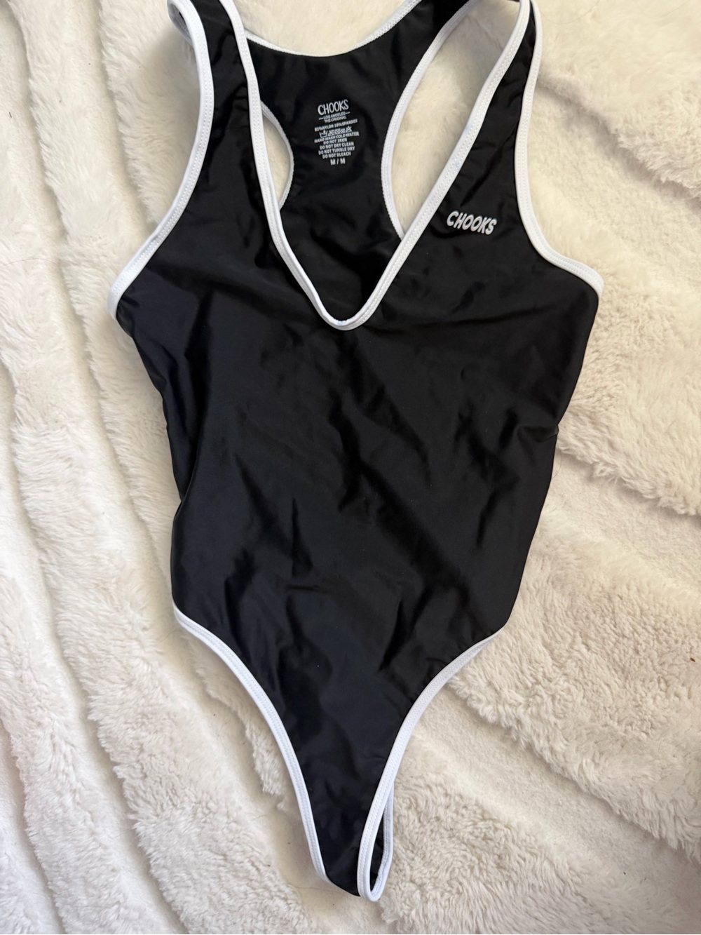 Boutine LA one piece black & white